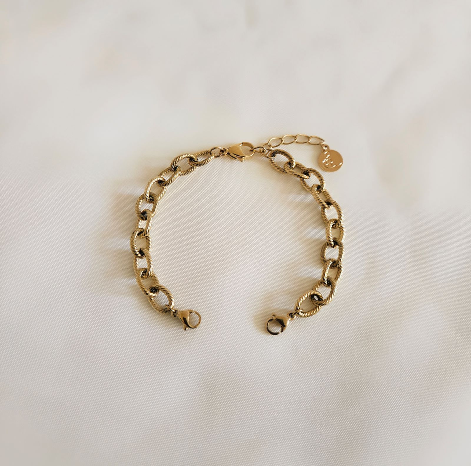 bracelet interchangeable acier inoxydable doré